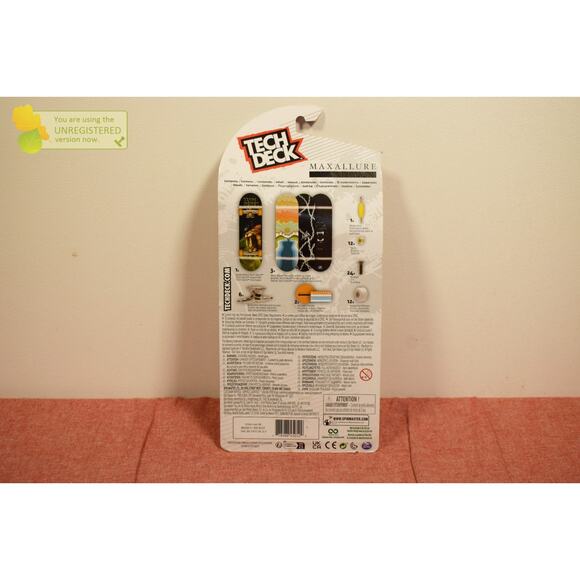 Tech Deck Maxallure Skateboards Mini Fingerboards 4 Pack - Picture 5 of 7